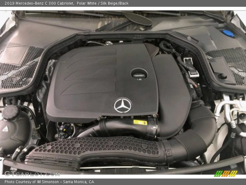 Polar White / Silk Beige/Black 2019 Mercedes-Benz C 300 Cabriolet
