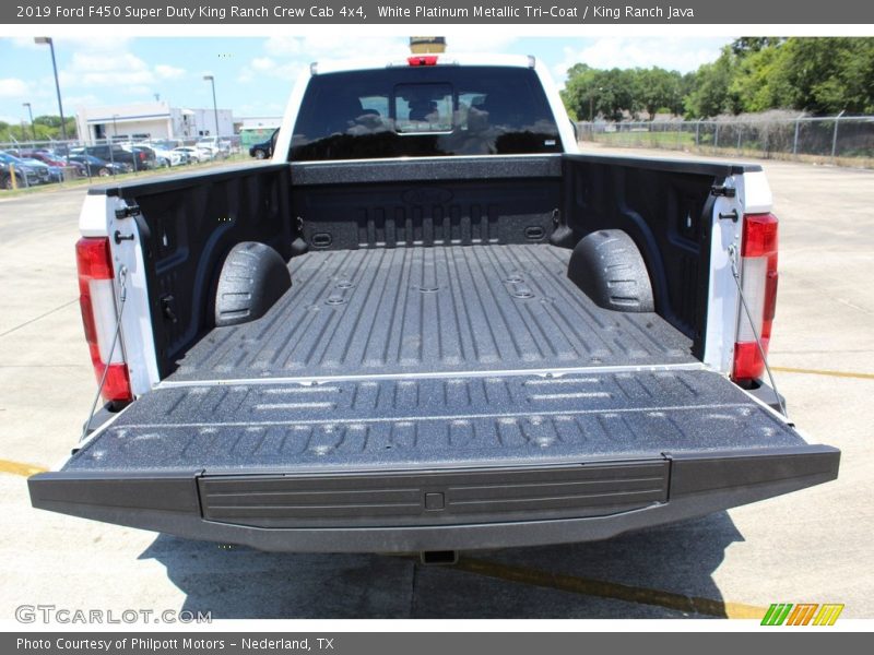 White Platinum Metallic Tri-Coat / King Ranch Java 2019 Ford F450 Super Duty King Ranch Crew Cab 4x4