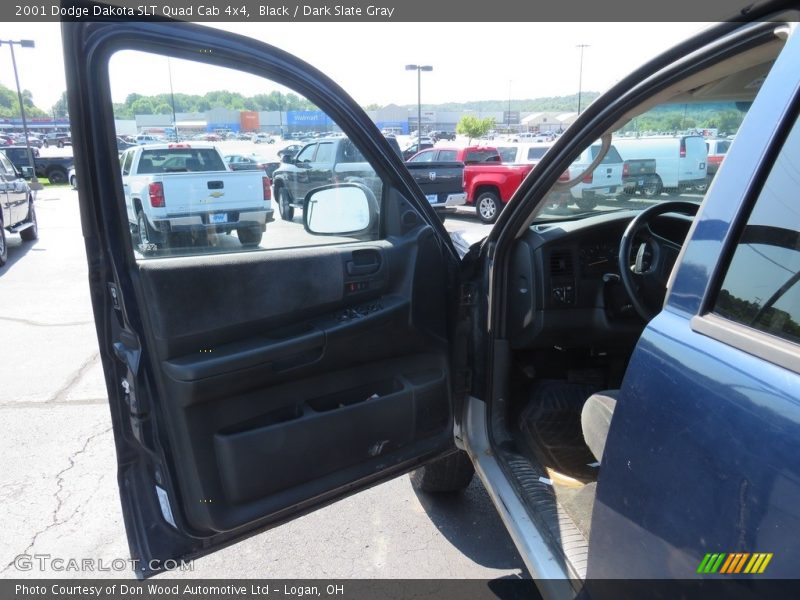 Black / Dark Slate Gray 2001 Dodge Dakota SLT Quad Cab 4x4