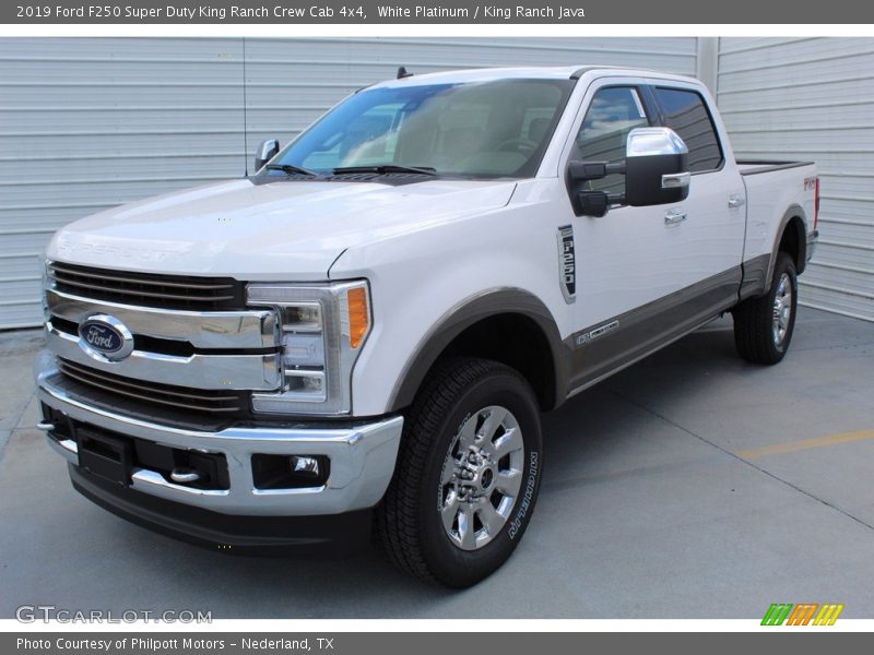 White Platinum / King Ranch Java 2019 Ford F250 Super Duty King Ranch Crew Cab 4x4