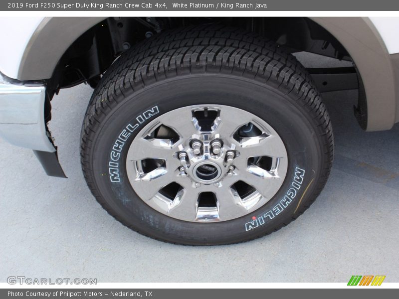 White Platinum / King Ranch Java 2019 Ford F250 Super Duty King Ranch Crew Cab 4x4