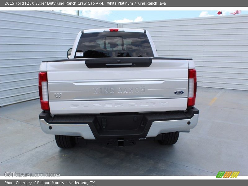 White Platinum / King Ranch Java 2019 Ford F250 Super Duty King Ranch Crew Cab 4x4