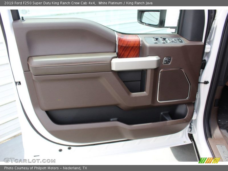 White Platinum / King Ranch Java 2019 Ford F250 Super Duty King Ranch Crew Cab 4x4