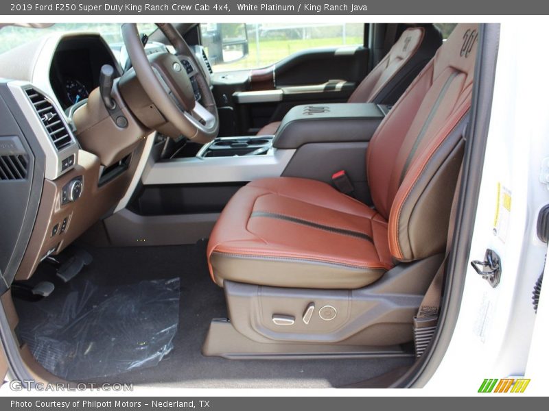 White Platinum / King Ranch Java 2019 Ford F250 Super Duty King Ranch Crew Cab 4x4