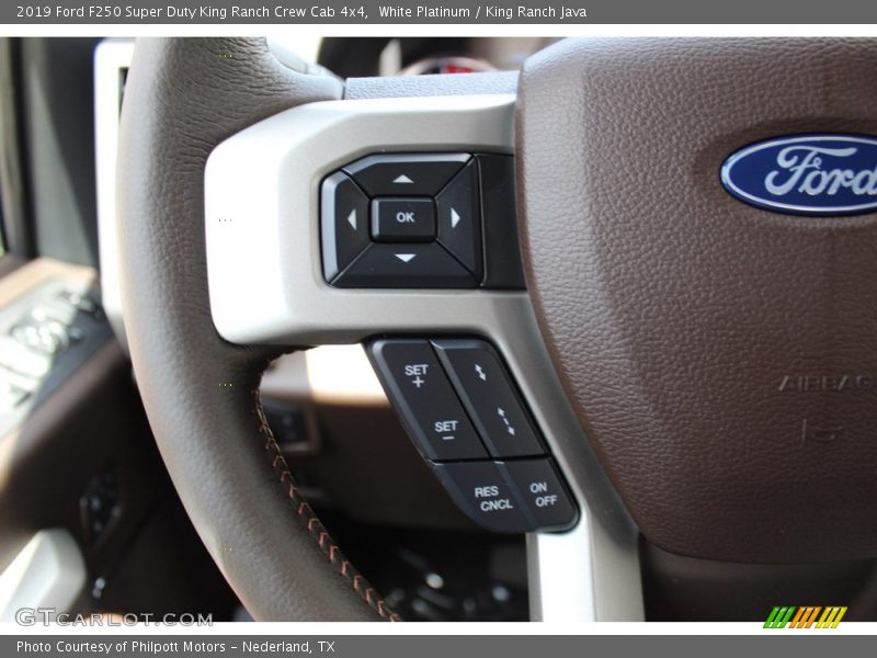 White Platinum / King Ranch Java 2019 Ford F250 Super Duty King Ranch Crew Cab 4x4