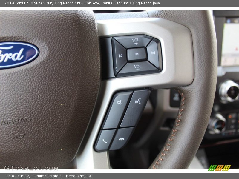White Platinum / King Ranch Java 2019 Ford F250 Super Duty King Ranch Crew Cab 4x4