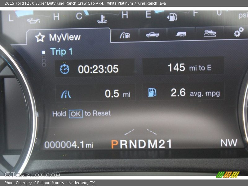 White Platinum / King Ranch Java 2019 Ford F250 Super Duty King Ranch Crew Cab 4x4