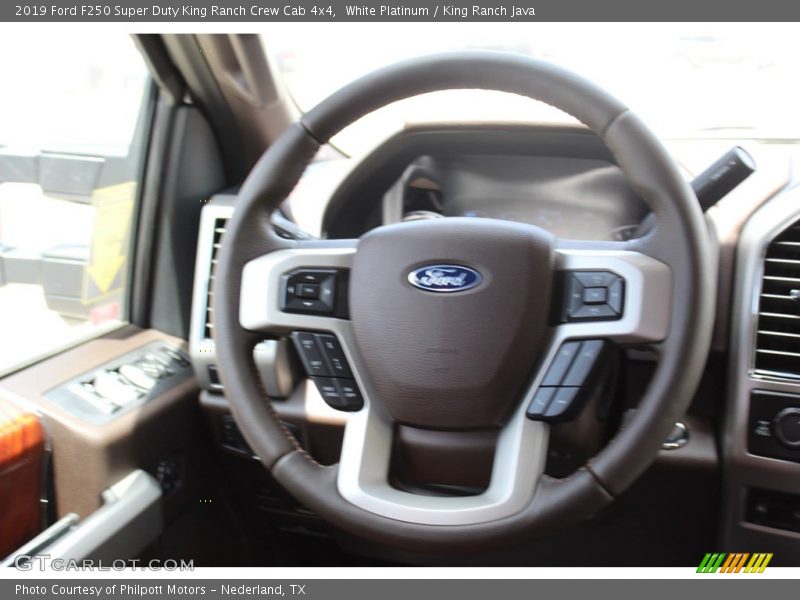 White Platinum / King Ranch Java 2019 Ford F250 Super Duty King Ranch Crew Cab 4x4