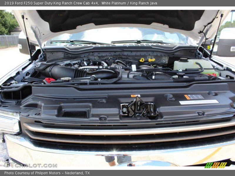 White Platinum / King Ranch Java 2019 Ford F250 Super Duty King Ranch Crew Cab 4x4