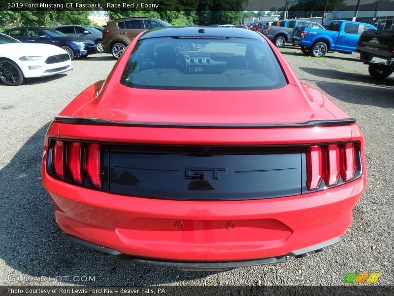 Race Red / Ebony 2019 Ford Mustang GT Fastback