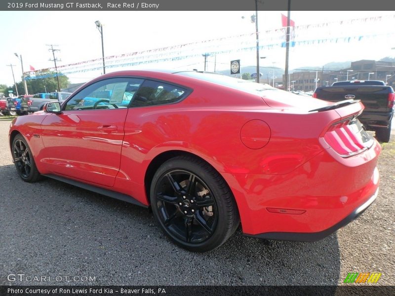 Race Red / Ebony 2019 Ford Mustang GT Fastback