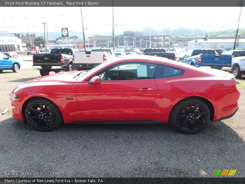 Race Red / Ebony 2019 Ford Mustang GT Fastback