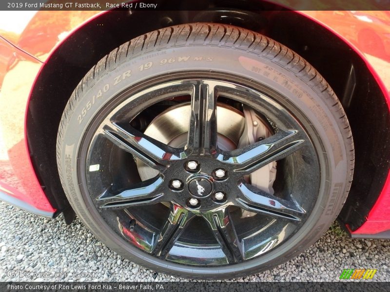 Race Red / Ebony 2019 Ford Mustang GT Fastback