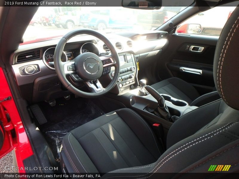 Race Red / Ebony 2019 Ford Mustang GT Fastback