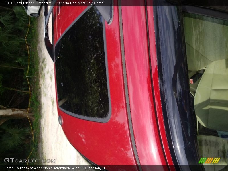 Sangria Red Metallic / Camel 2010 Ford Escape Limited V6