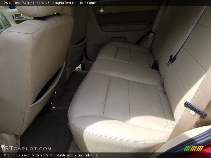 Sangria Red Metallic / Camel 2010 Ford Escape Limited V6