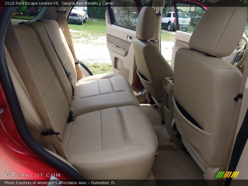 Sangria Red Metallic / Camel 2010 Ford Escape Limited V6