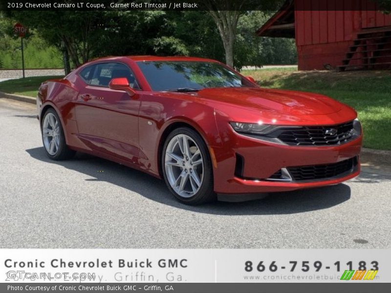 Garnet Red Tintcoat / Jet Black 2019 Chevrolet Camaro LT Coupe
