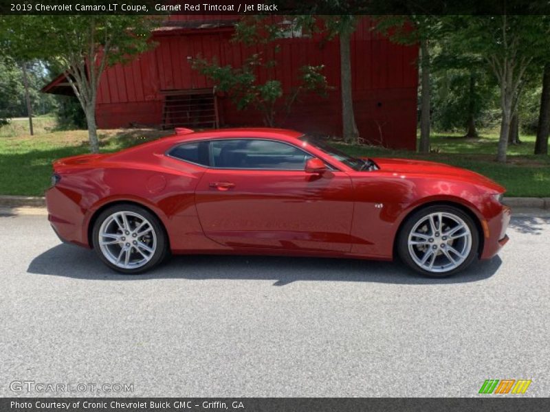 Garnet Red Tintcoat / Jet Black 2019 Chevrolet Camaro LT Coupe