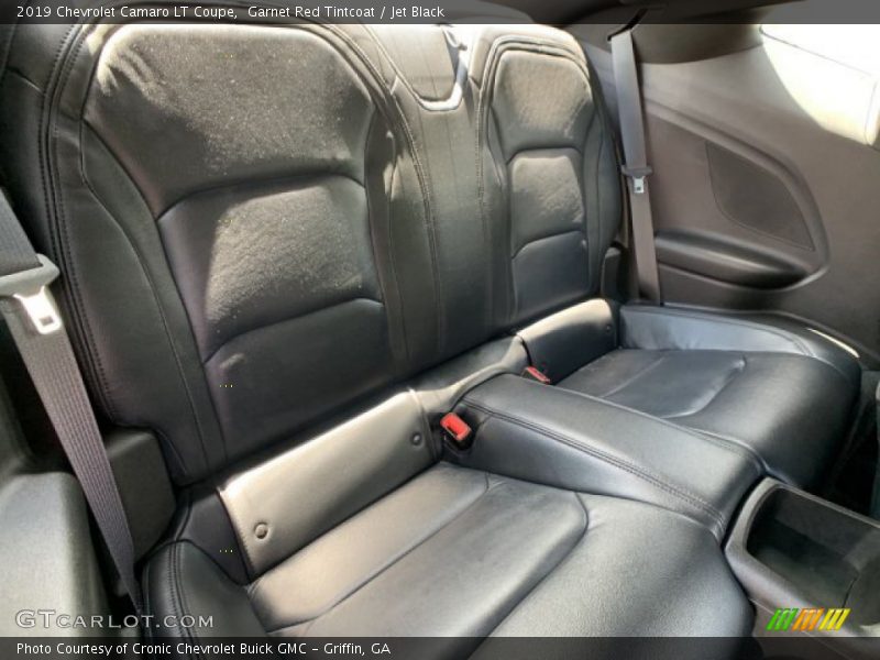 Rear Seat of 2019 Camaro LT Coupe