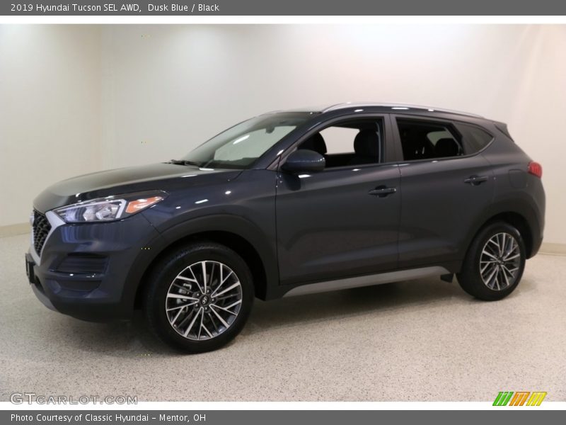 Dusk Blue / Black 2019 Hyundai Tucson SEL AWD