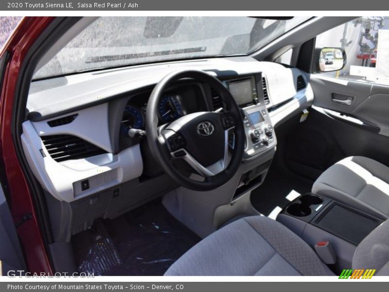Salsa Red Pearl / Ash 2020 Toyota Sienna LE