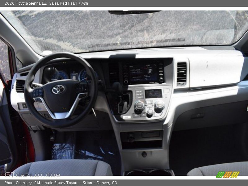 Salsa Red Pearl / Ash 2020 Toyota Sienna LE