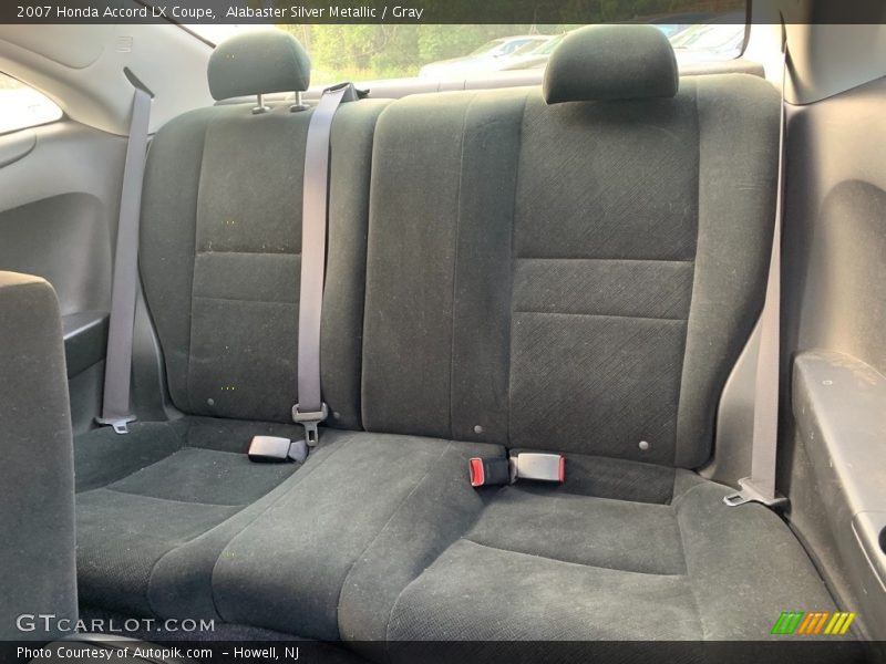 Alabaster Silver Metallic / Gray 2007 Honda Accord LX Coupe