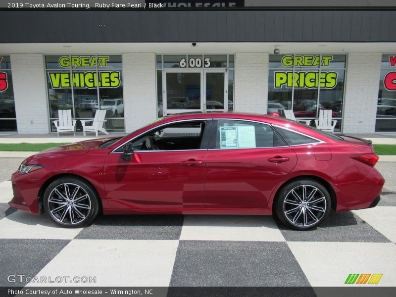 Ruby Flare Pearl / Black 2019 Toyota Avalon Touring