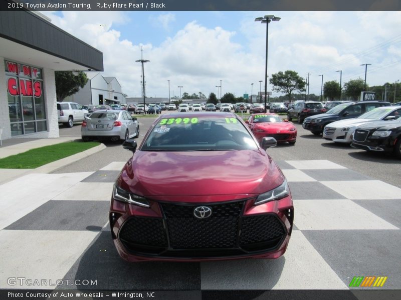 Ruby Flare Pearl / Black 2019 Toyota Avalon Touring
