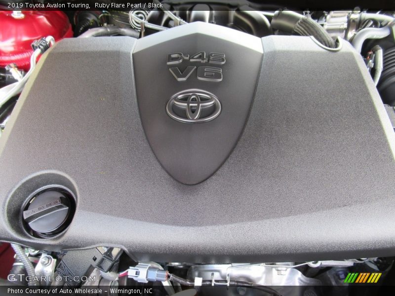 Ruby Flare Pearl / Black 2019 Toyota Avalon Touring