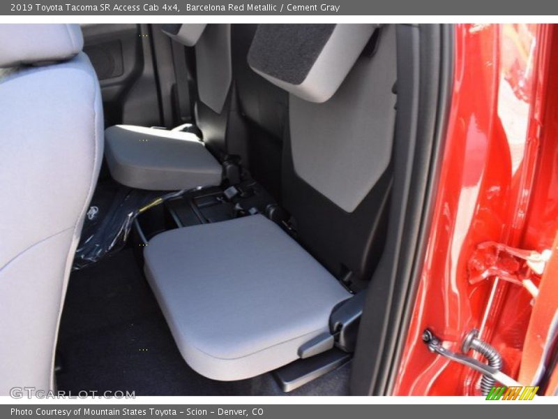 Barcelona Red Metallic / Cement Gray 2019 Toyota Tacoma SR Access Cab 4x4