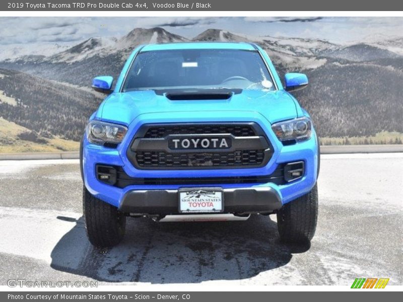 Voodoo Blue / Black 2019 Toyota Tacoma TRD Pro Double Cab 4x4