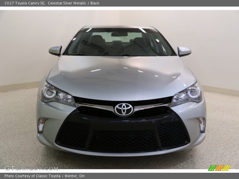 Celestial Silver Metallic / Black 2017 Toyota Camry SE