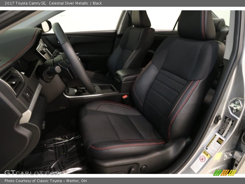 Celestial Silver Metallic / Black 2017 Toyota Camry SE
