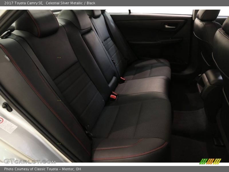 Celestial Silver Metallic / Black 2017 Toyota Camry SE