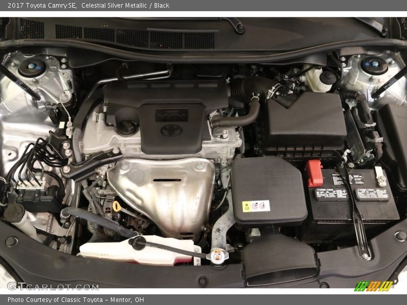 Celestial Silver Metallic / Black 2017 Toyota Camry SE