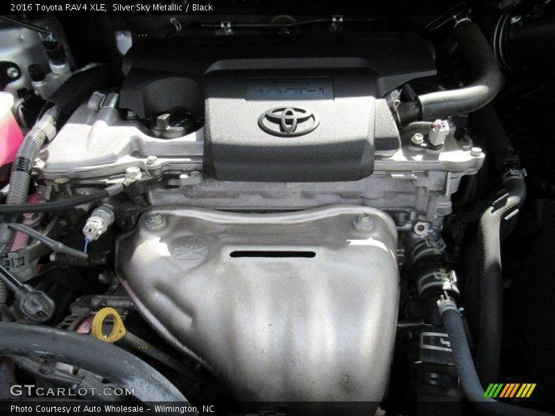 Silver Sky Metallic / Black 2016 Toyota RAV4 XLE