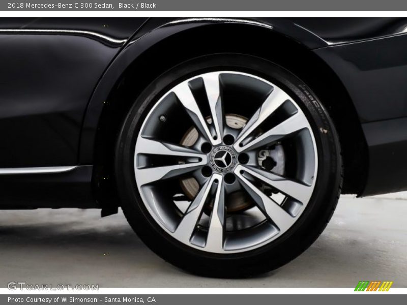 Black / Black 2018 Mercedes-Benz C 300 Sedan