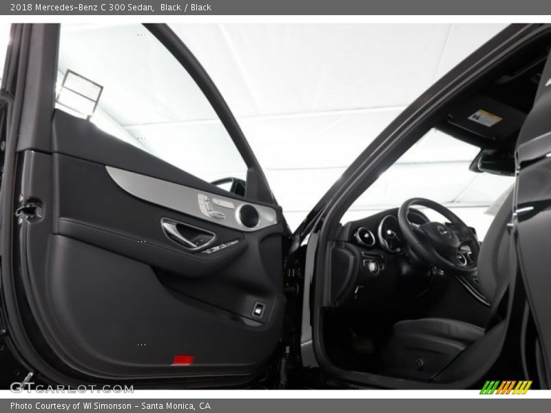 Black / Black 2018 Mercedes-Benz C 300 Sedan