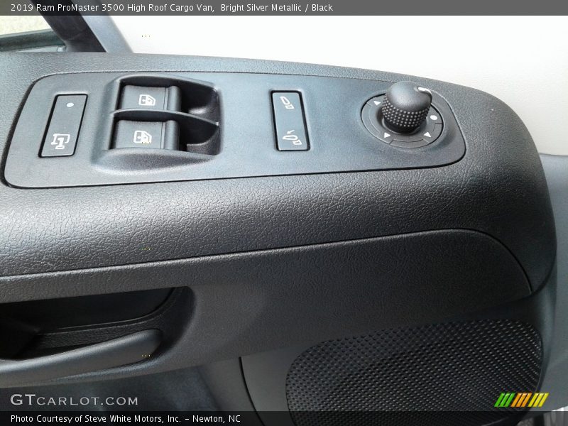Bright Silver Metallic / Black 2019 Ram ProMaster 3500 High Roof Cargo Van