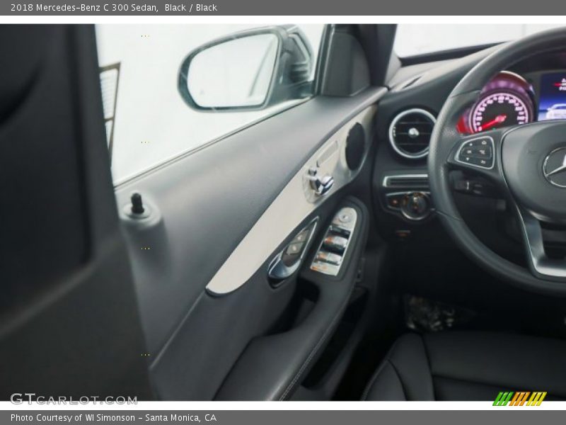 Black / Black 2018 Mercedes-Benz C 300 Sedan