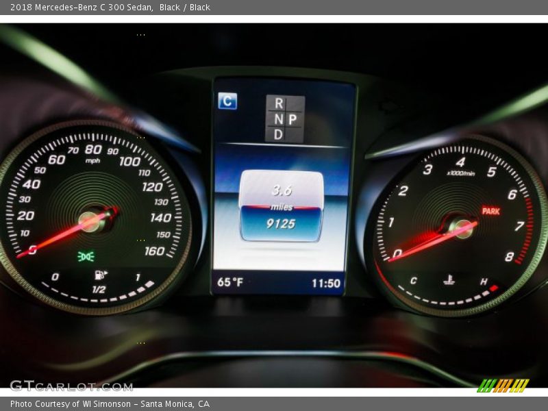 Black / Black 2018 Mercedes-Benz C 300 Sedan