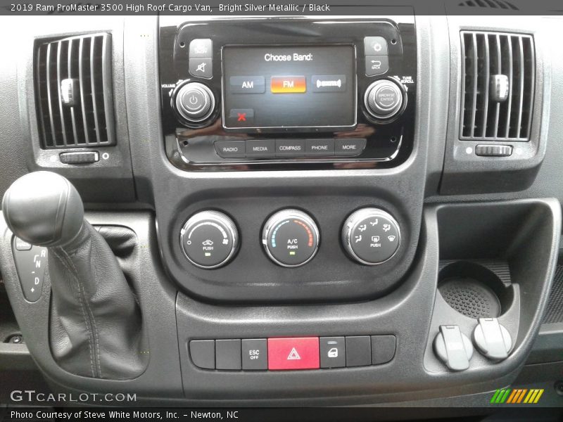 Bright Silver Metallic / Black 2019 Ram ProMaster 3500 High Roof Cargo Van