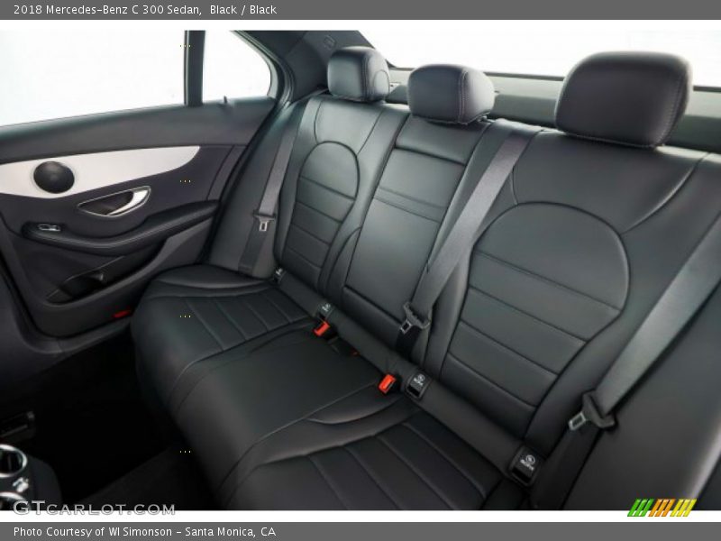 Black / Black 2018 Mercedes-Benz C 300 Sedan