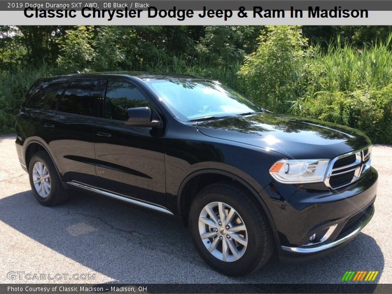 DB Black / Black 2019 Dodge Durango SXT AWD