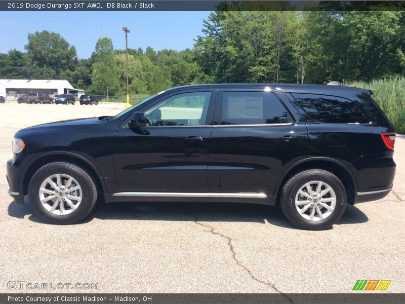DB Black / Black 2019 Dodge Durango SXT AWD
