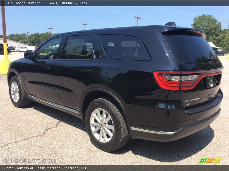 DB Black / Black 2019 Dodge Durango SXT AWD