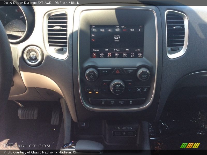 DB Black / Black 2019 Dodge Durango SXT AWD