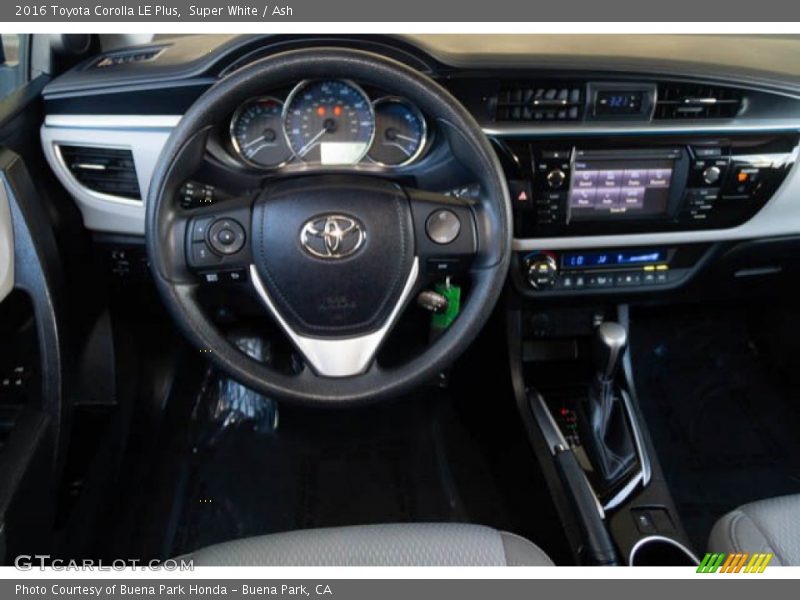 Super White / Ash 2016 Toyota Corolla LE Plus